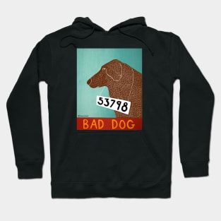 Bad Dog - Stephen Huneck Funny Hoodie